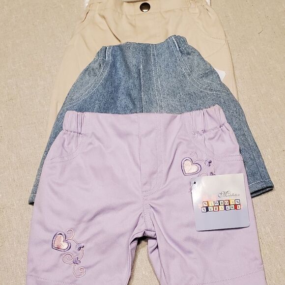 Middleton Reborn 3 Pair Doll Clothes Pant Shorts Bundle - Picture 10 of 11
